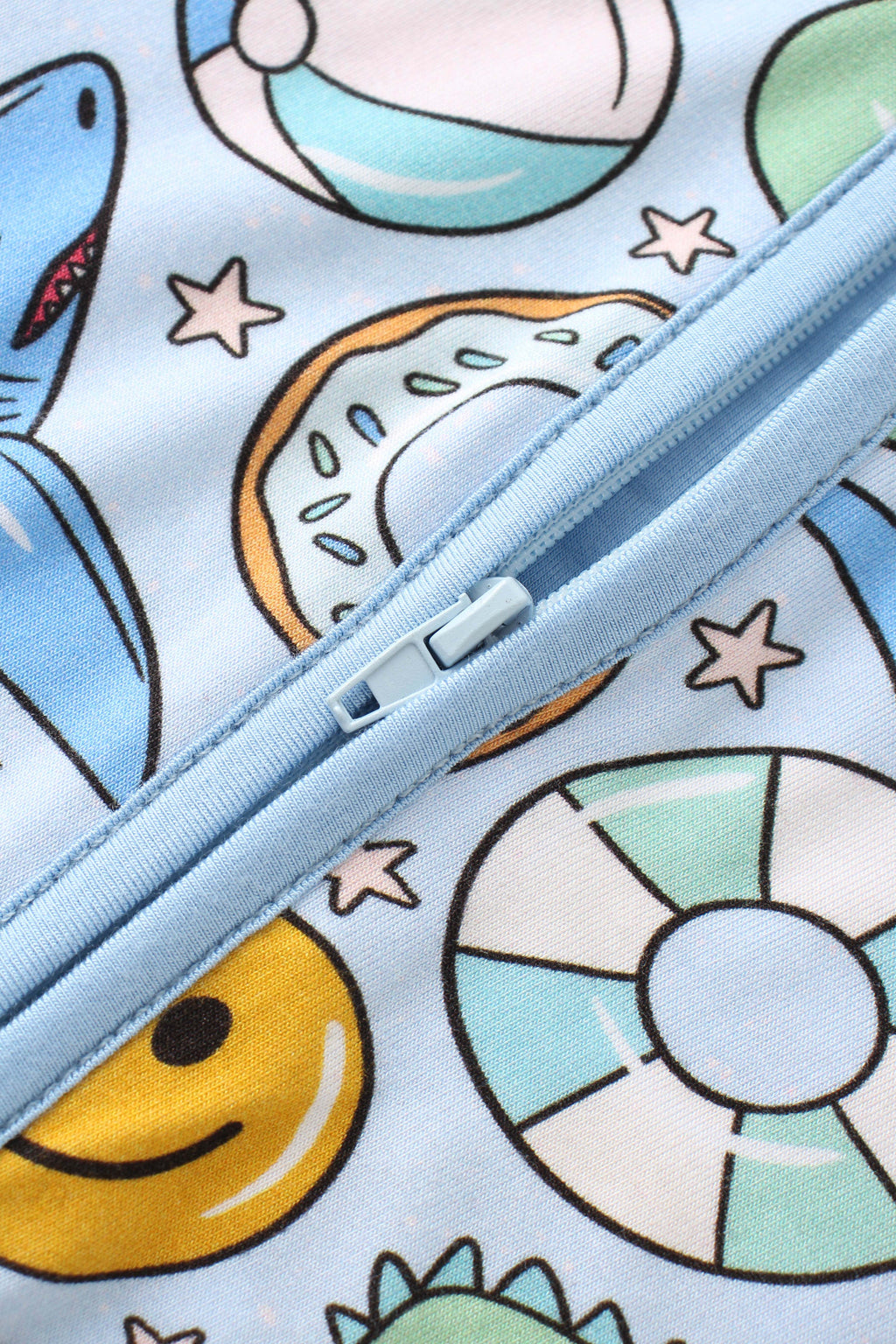 PoshTOT Summer Bamboo Baby Convertible Zippy Romper