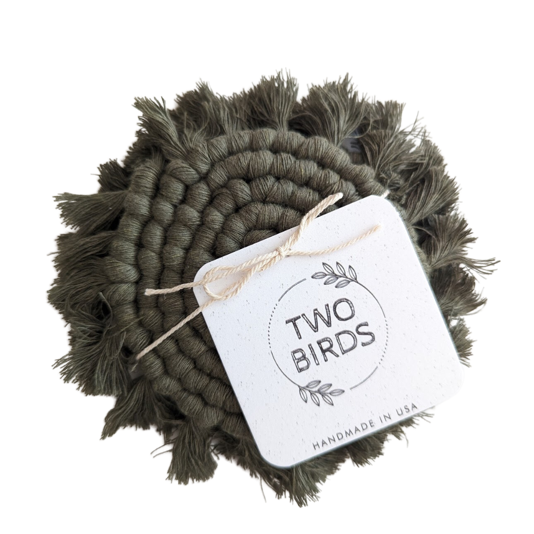 Macrame Coaster Singles