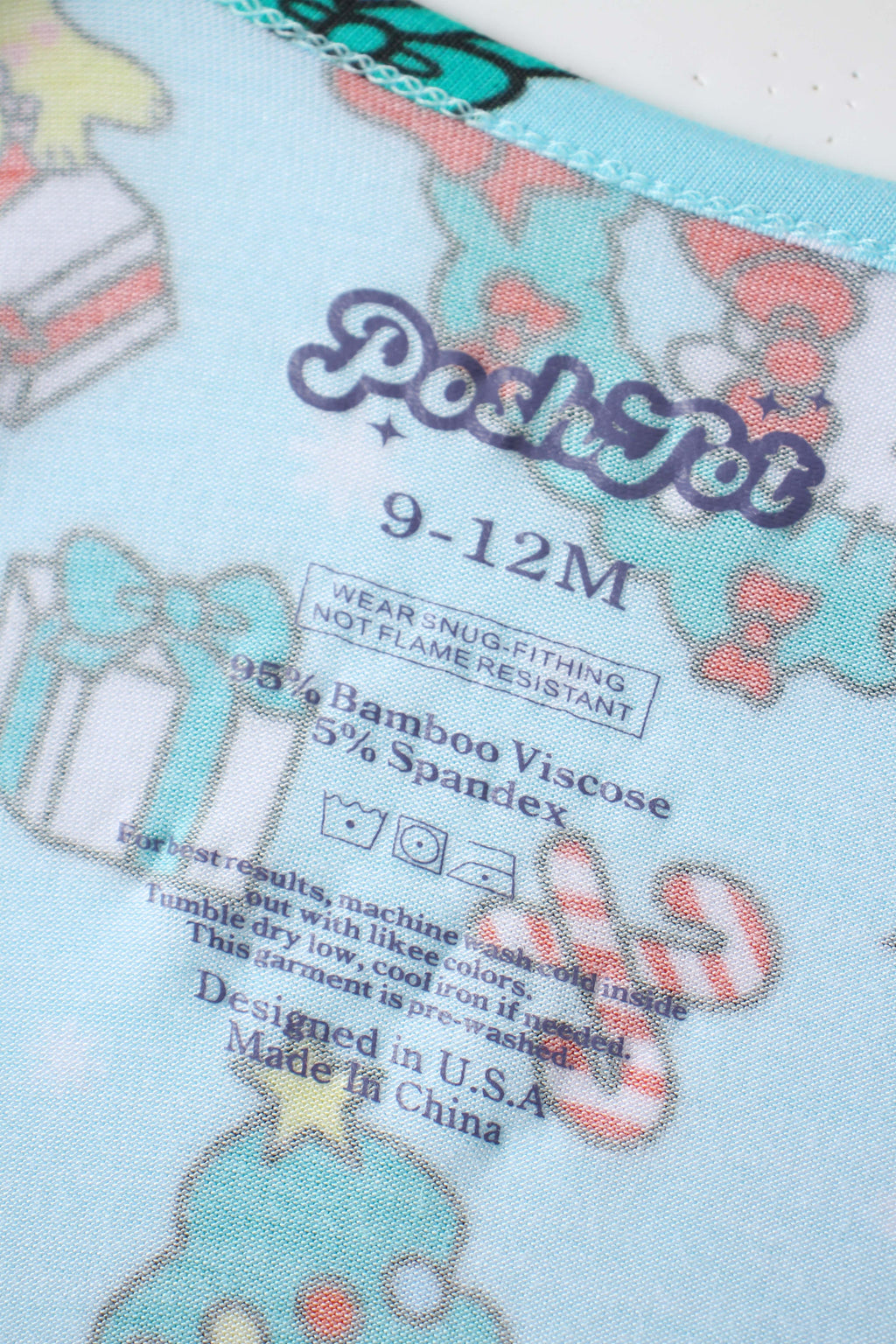 PoshTOT Sanrio Hello Kitty Wreath Bamboo Baby Convertible Zippy Romper