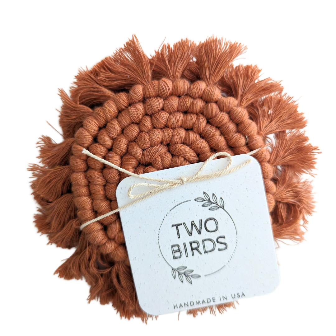 Macrame Coaster Singles