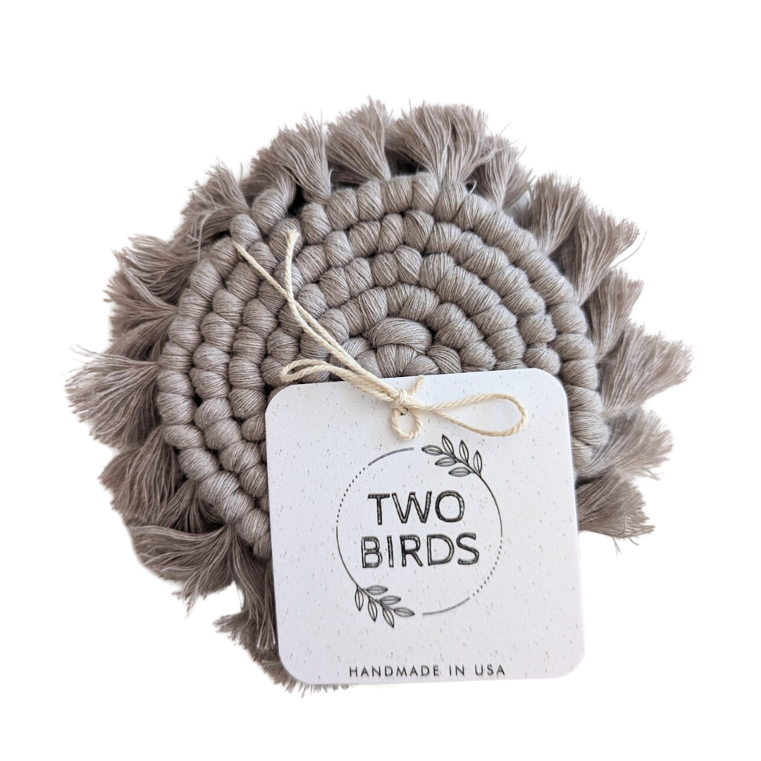 Macrame Coaster Singles