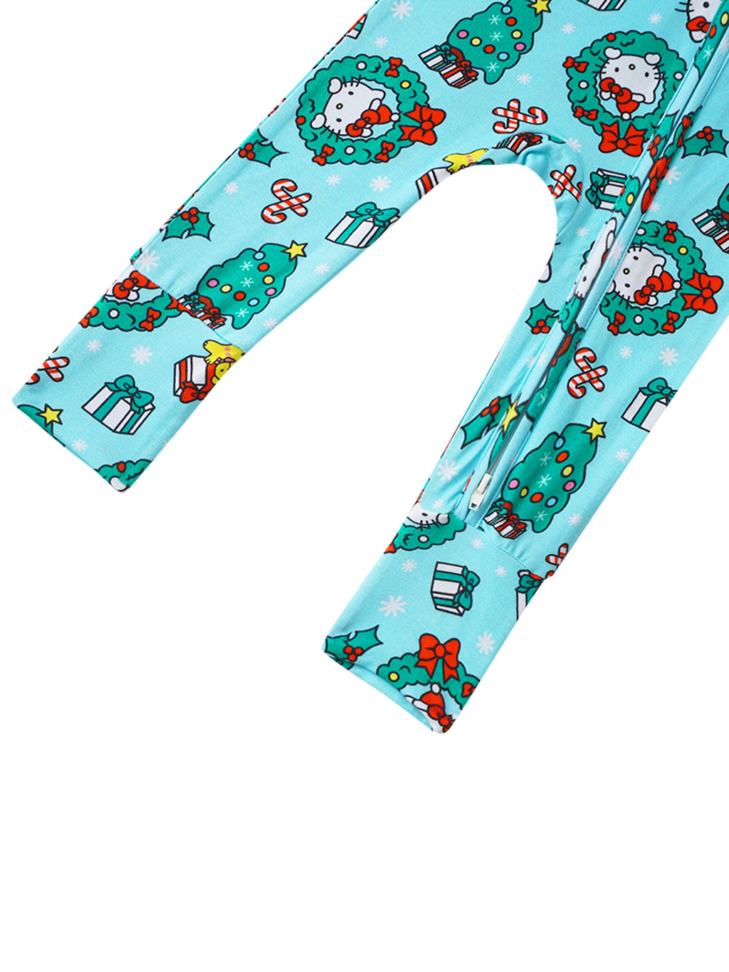 PoshTOT Sanrio Hello Kitty Wreath Bamboo Baby Convertible Zippy Romper