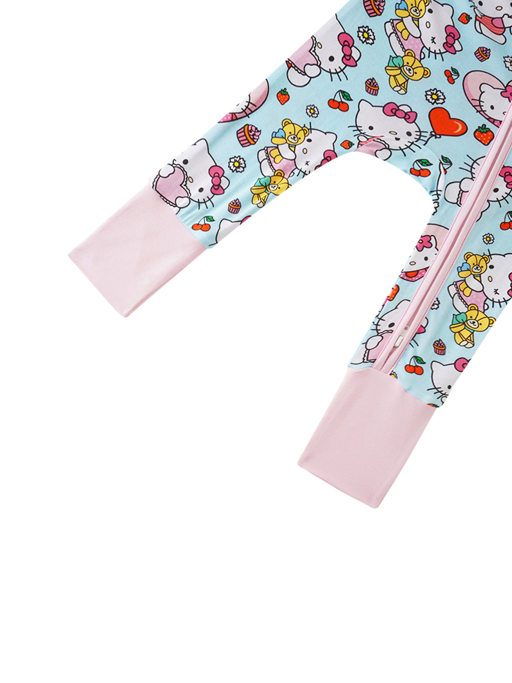 PoshTOT Sanrio Love Hello Kitty Bamboo Baby Convertible Zippy Romper