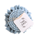 Macrame Set of 2 Coasters - Sky