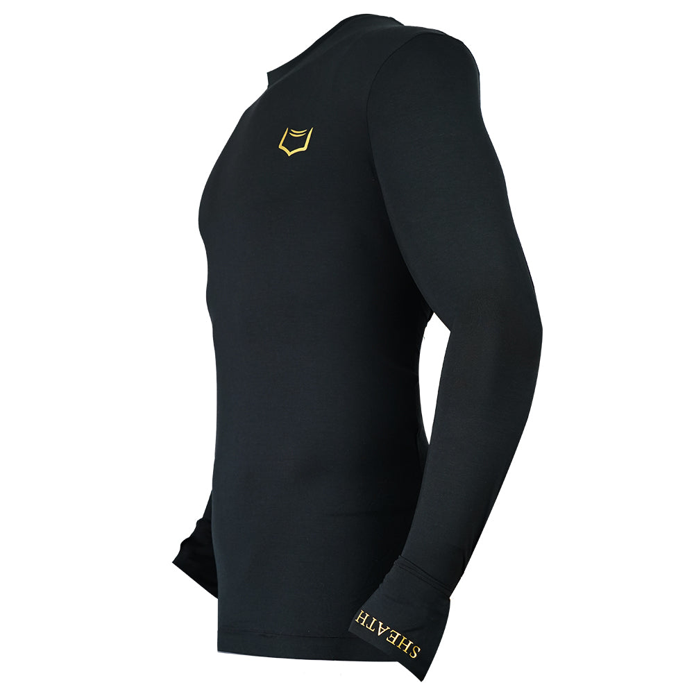 SHEATH Men's Long Sleeve Base Layer Top
