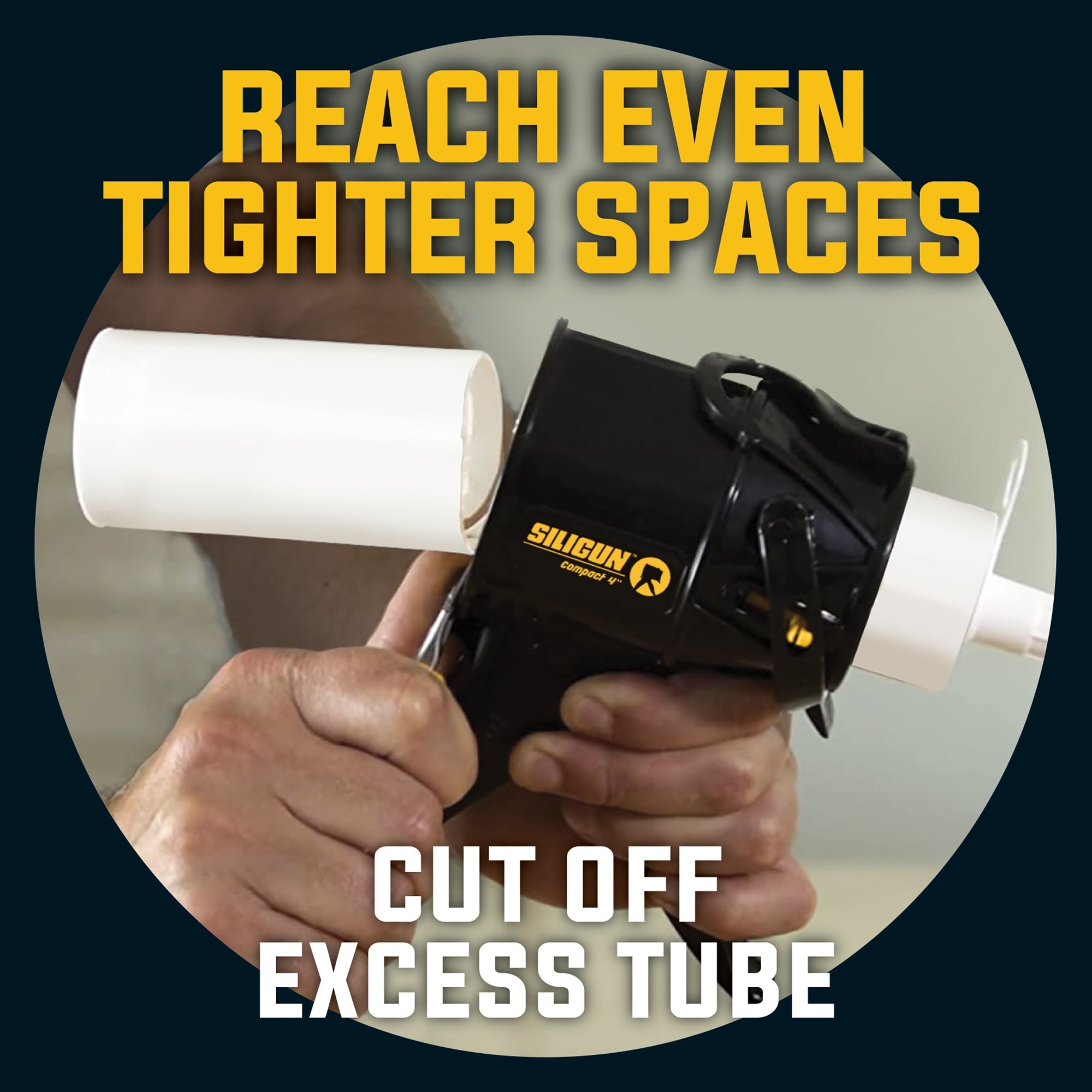 SILIGUN™ Classic Compact 4" Caulking Gun - Scarper Kit