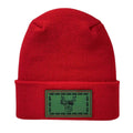 Haakwear Exclusive Christmas Reindeer H-Stitch Beanie - Limited Edition, Christmas Hat Collection, RED
