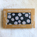 Dark Daisies - Weighted Eye Pillow