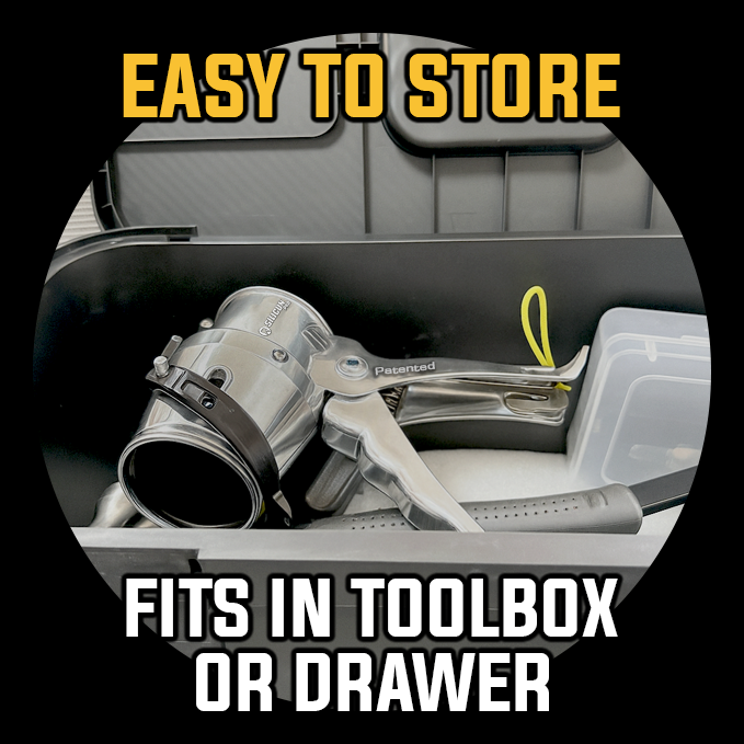 SILIGUN™ PRO Compact 24:1 Caulking Gun - Complete Kit