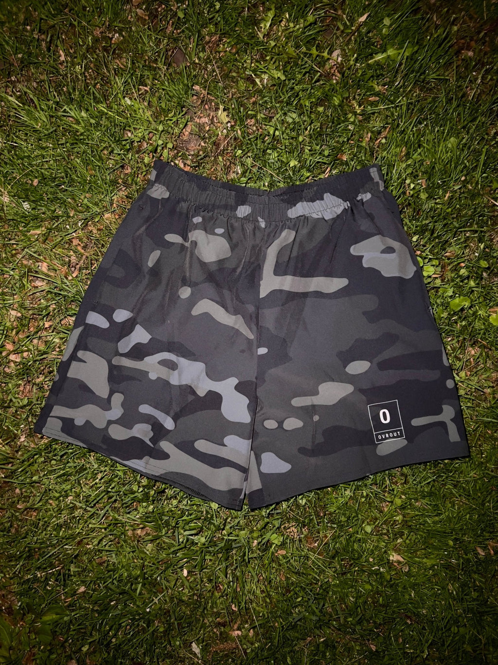 Multi Black Training Shorts
