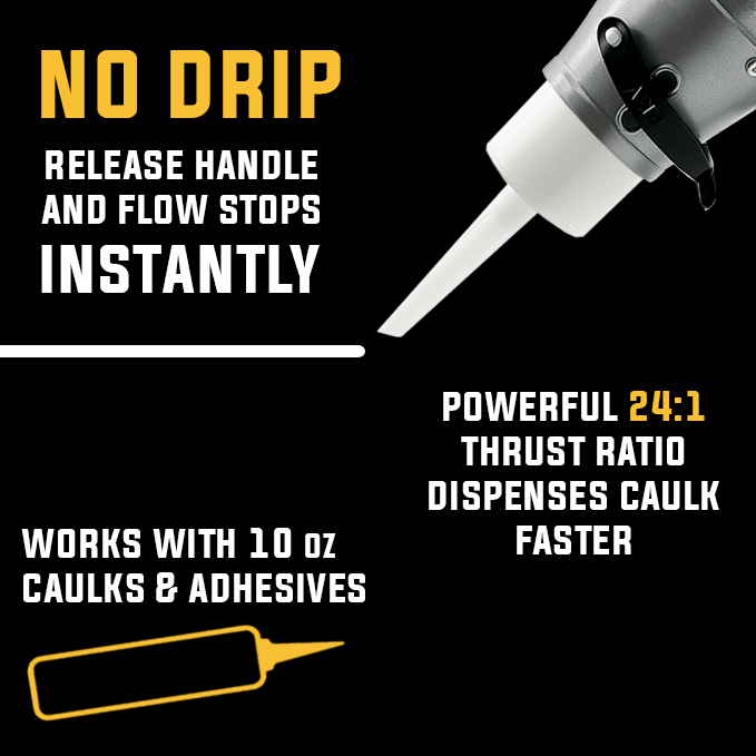 SILIGUN™ PRO Compact 24:1 Caulking Gun - Nozzle Kit