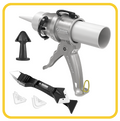 SILIGUN™ PRO Compact 24:1 Caulking Gun - Complete Kit