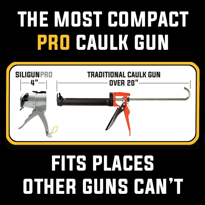 SILIGUN™ PRO Compact 24:1 Caulking Gun - Nozzle Kit